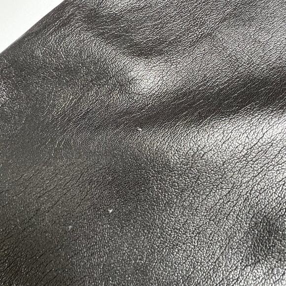 Babaton Command Cropped Mid-rise Vegan Leather Pant SIZE 00 Black Trousers - Picture 6 of 14